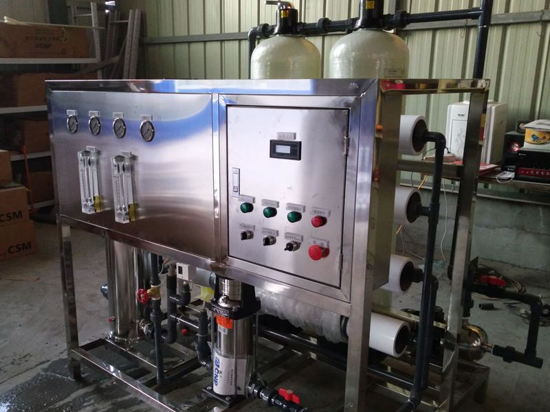 工业生产软水处理设备的安裝操作步骤
